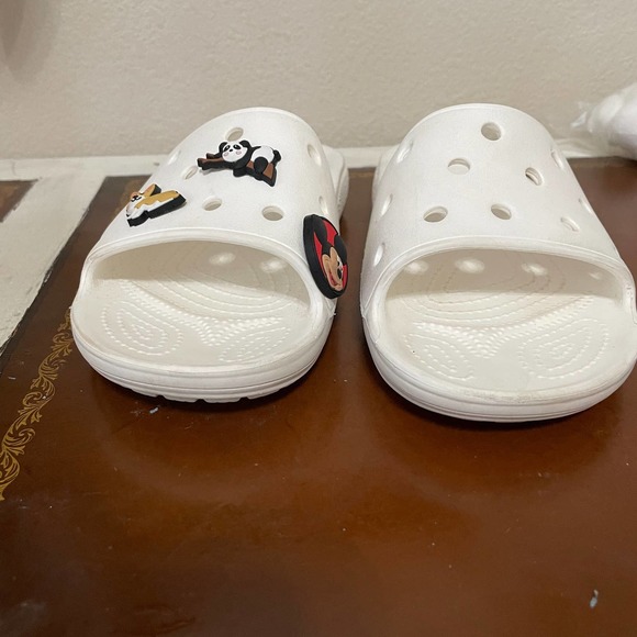 Crocs Classic Unisex Slide w/3 Jibbitz - Picture 2 of 8
